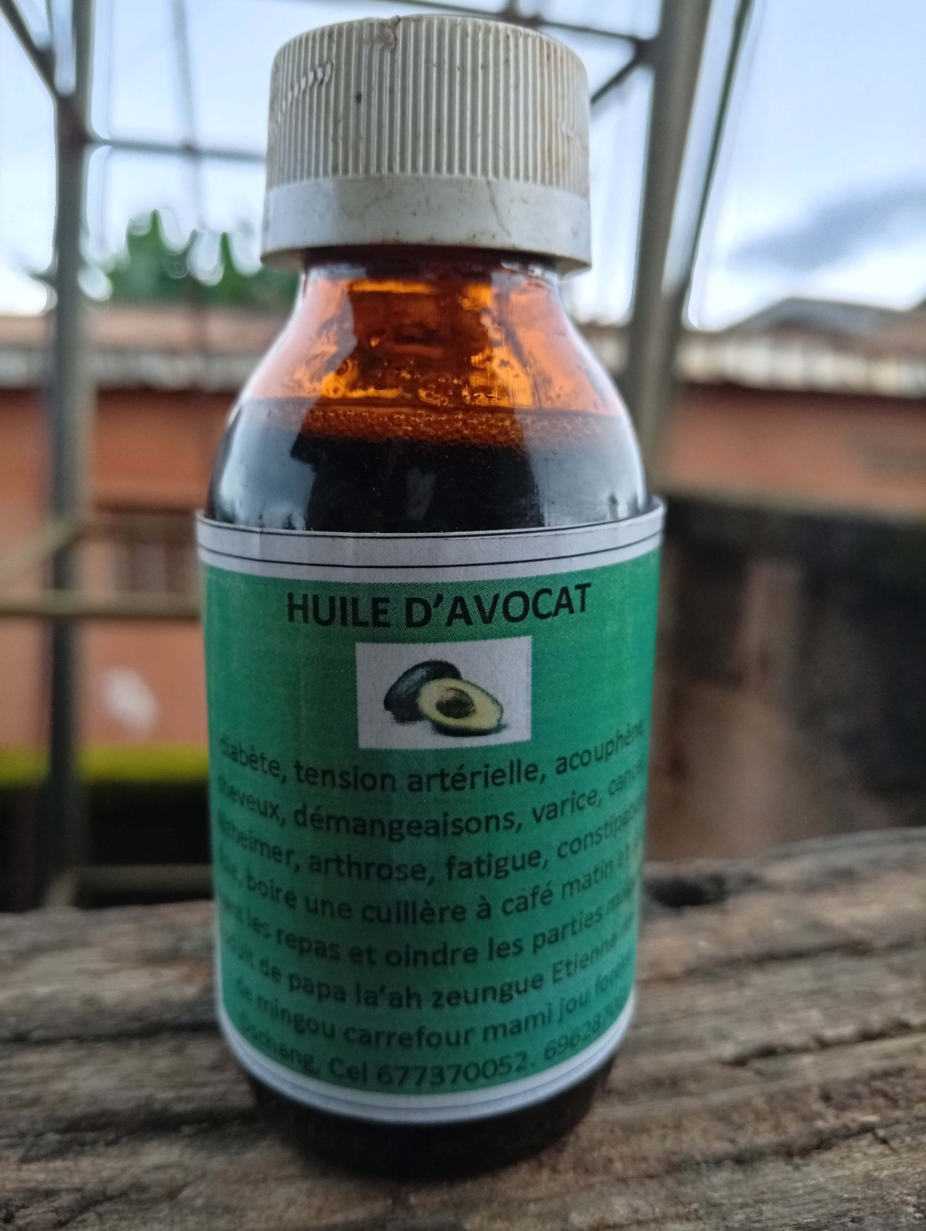 huile d'avocat 
